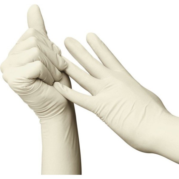 ΓΑΝΤΙΑ LATEX SUPERGLOVES ΧΩΡΙΣ ΠΟΥΔΡΑ ΑΝΑΛΩΣΙΜΑ
