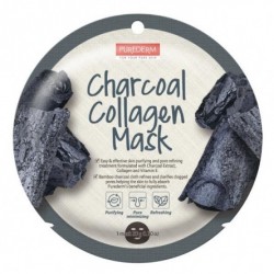 Purederm Charcoal Collagen Mask ΠΡΟΣΩΠΟ