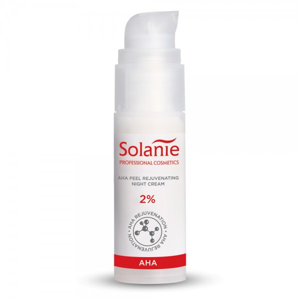 Solanie AHA 2% peel skin rejuvenating night cream 30ml ΠΡΟΣΩΠΟ
