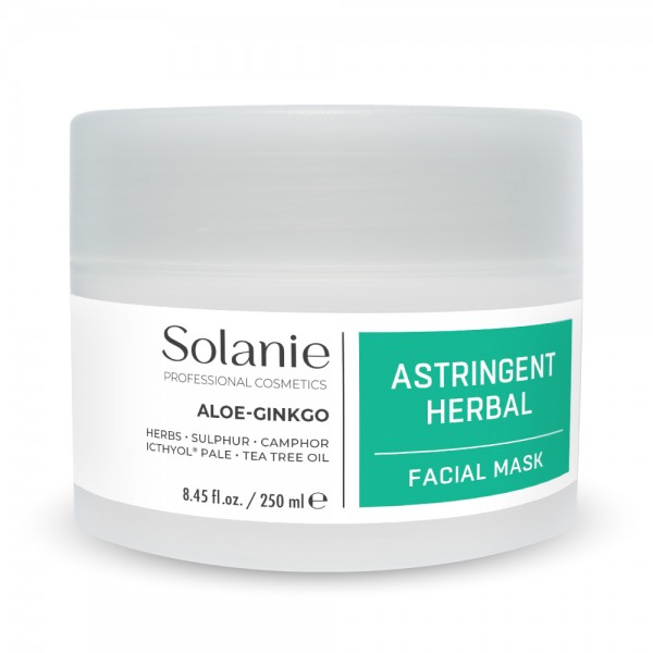 Solanie Astringent herbal facial mask 250ml ΠΡΟΣΩΠΟ Solanie Astringent herbal facial mask 250ml ΠΡΟΣΩΠΟ
