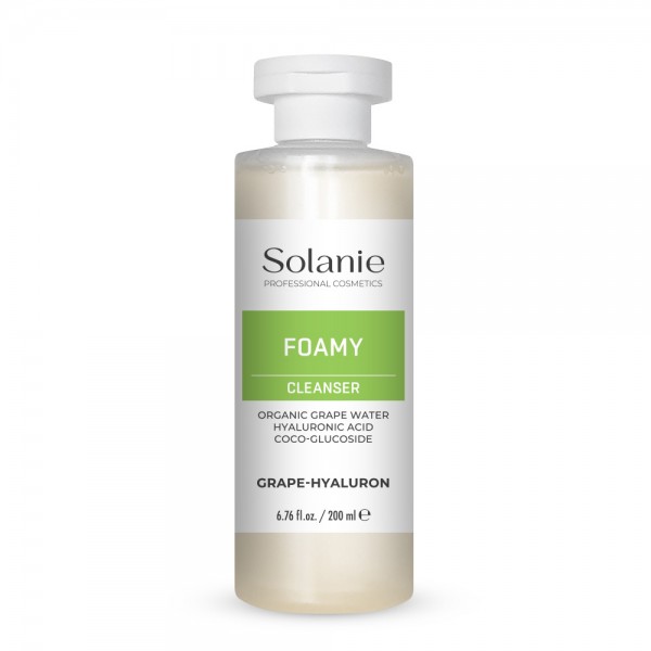 Solanie Grape- hyaluron foamy cleanser  ΠΡΟΣΩΠΟ