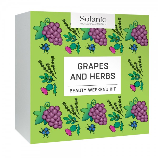 Solanie Grapes & Herbs Beauty Weekend Kit ΠΡΟΣΩΠΟ