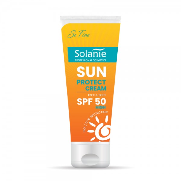 Solanie SPF50 sun protect cream face & body 125ml ΑΝΤΙΓΗΡΑΝΣΗ Solanie SPF50 sun protect cream face & body 125ml ΑΝΤΙΓΗΡΑΝΣΗ